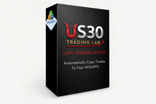 Load image into Gallery viewer, US30 Trading Lab VIP Copy Trading | Best Forex Copy Trading Service for MT4 &amp; MT5 (US30, Gold &amp; NAS100) Lifetime access
